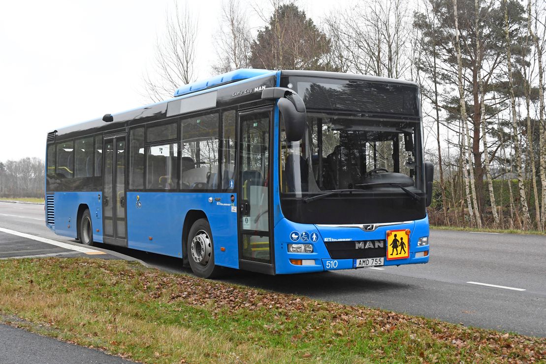 KE´S Bussar kör skolskjutstrafik i Varberg och Kungsbacka.