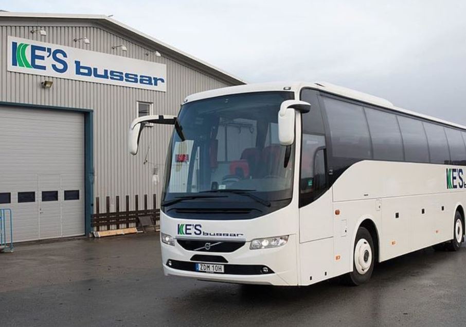 Hyr buss i Göteborg med KE's Bussar