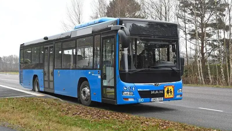 KE´S Bussar kör skolskjutstrafik i Varberg och Kungsbacka.