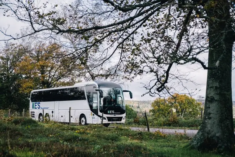 Hyr buss i Göteborg med KE's Bussar